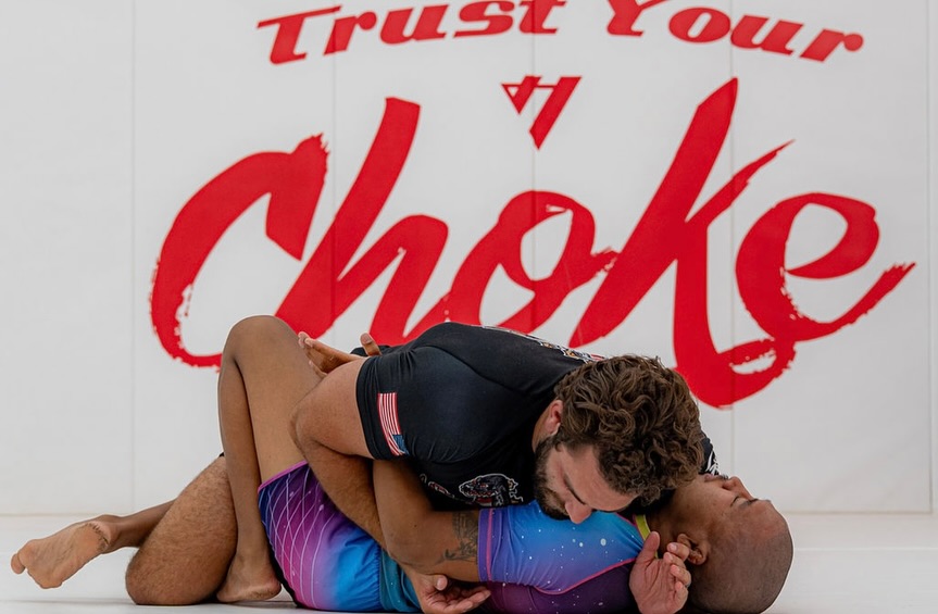 Private jiu jitsu lesson at Dan Hart Jiu Jitsu